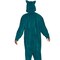 Adults Classic Pokemon Snorlax Costume Teal Blue Jumpsuit With Hood